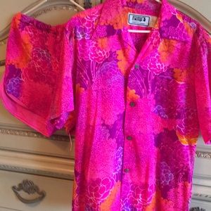 Fascia shorts and top set. Custom